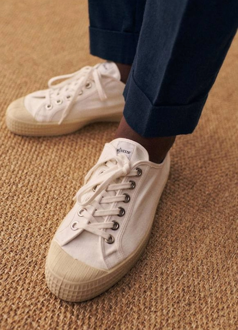 baskets blanches octobre novesta
