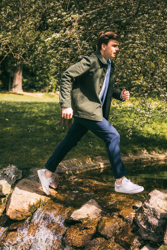 Pantalon hotsell seersucker homme
