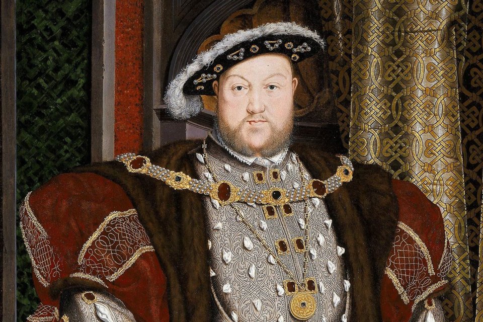 Henri VIII bijoux peinture