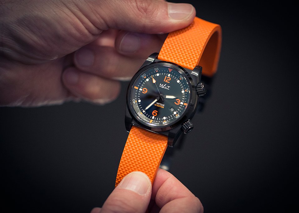 MAT Watches AG7 XL C3 Sauveteurs en Mer - Black Edition