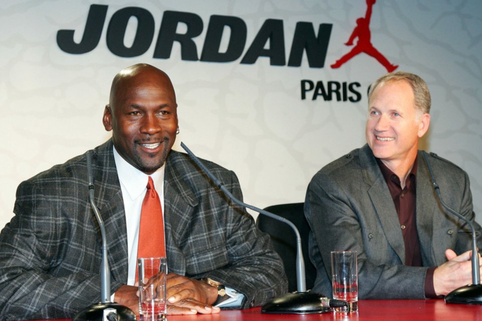 michael jordan et tinker hatfield