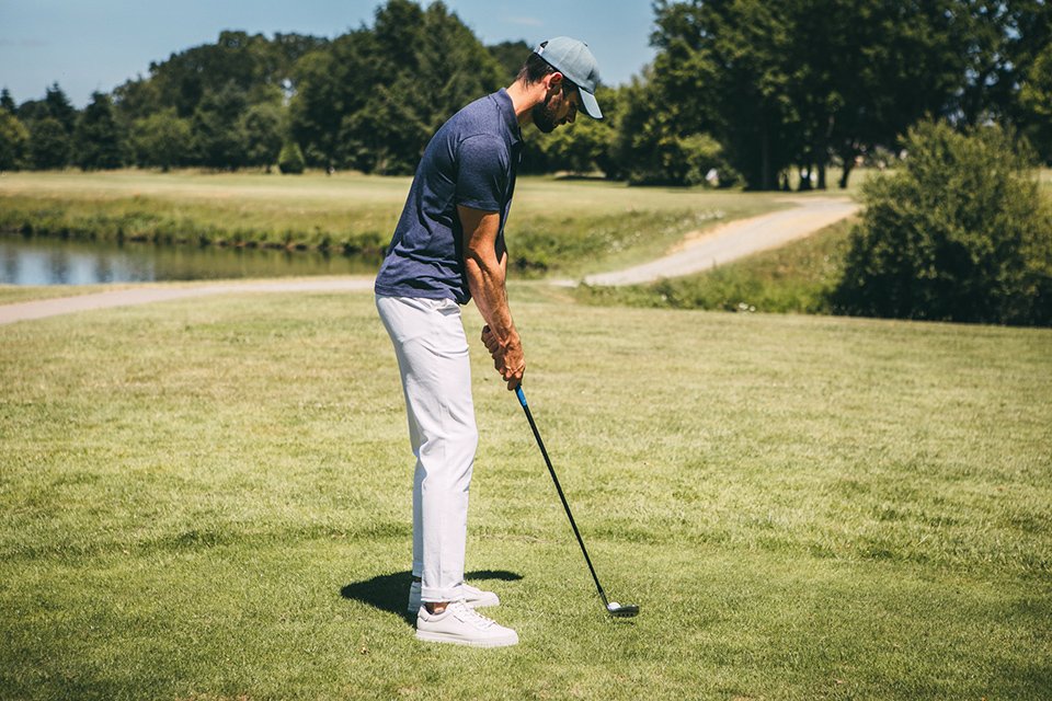 Uniqlo on sale golf polo