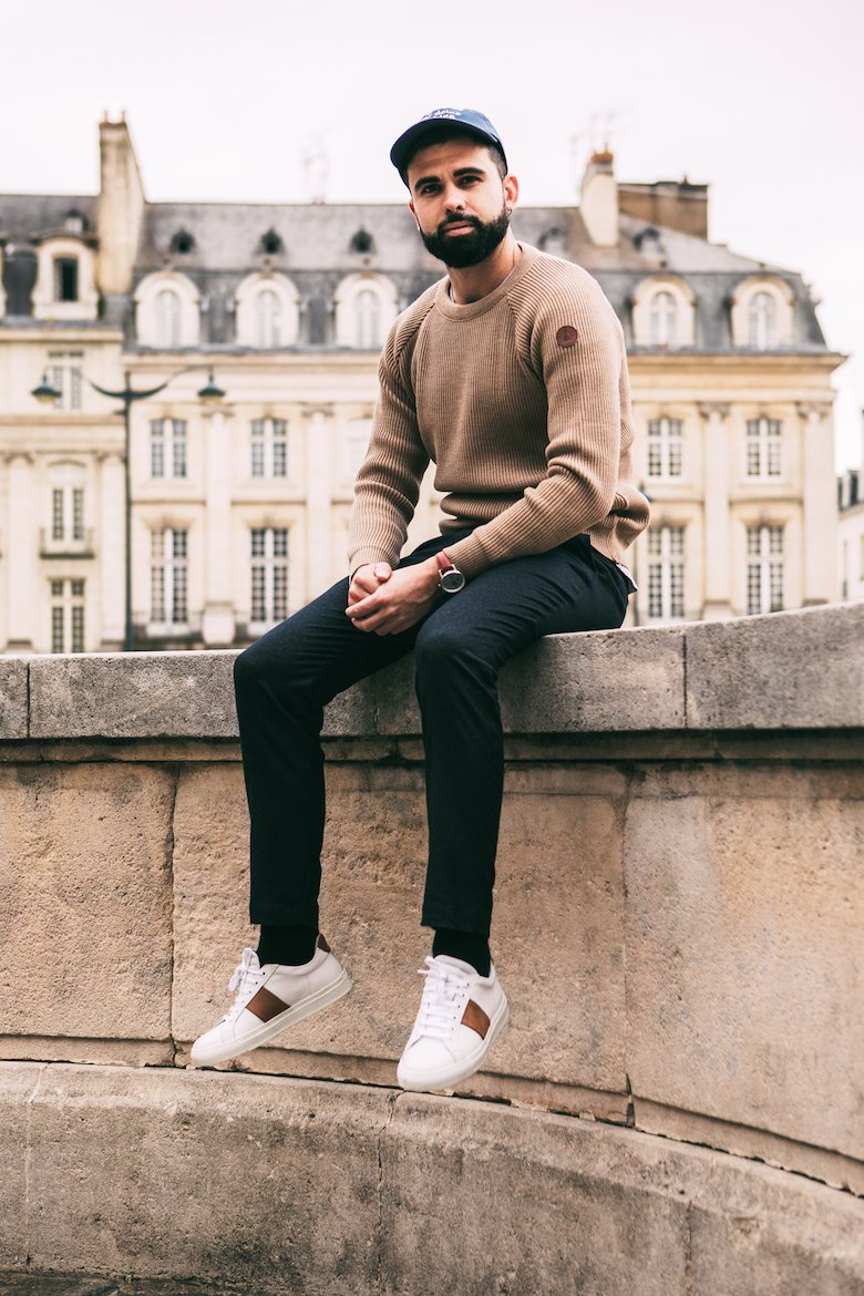 Pull Tabarly Pose Tenue