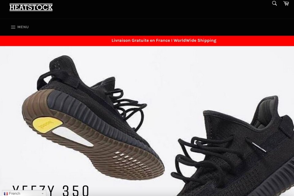 site revente yeezy