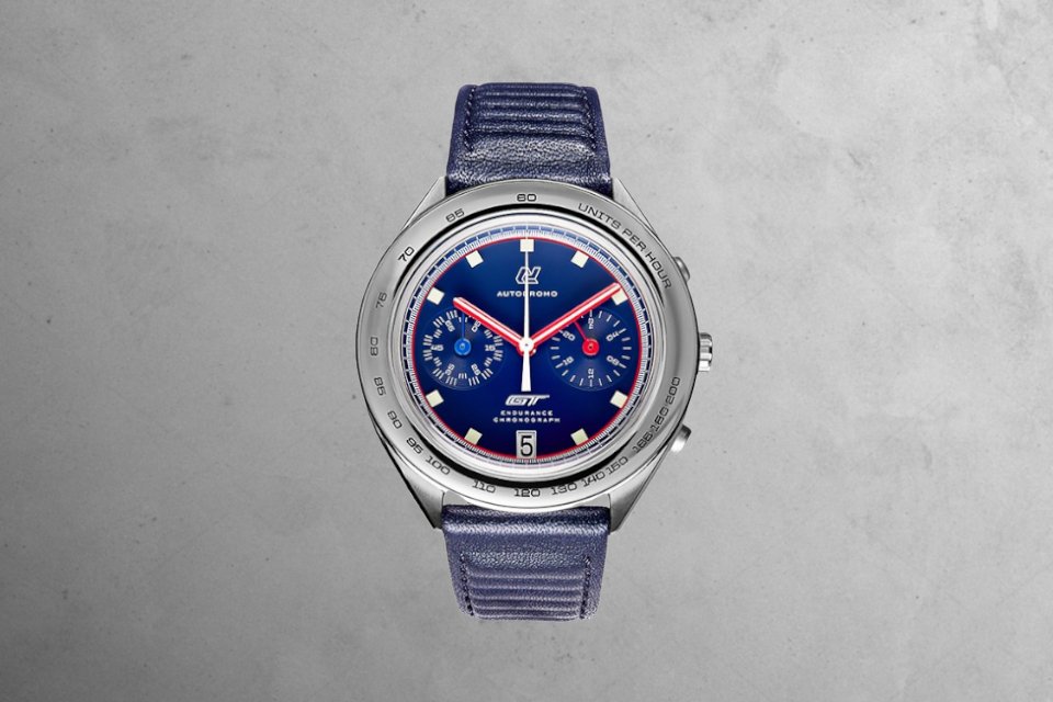 Montre AUTODROMO Ford GT Endurance Chronograph - Le Mans Blue