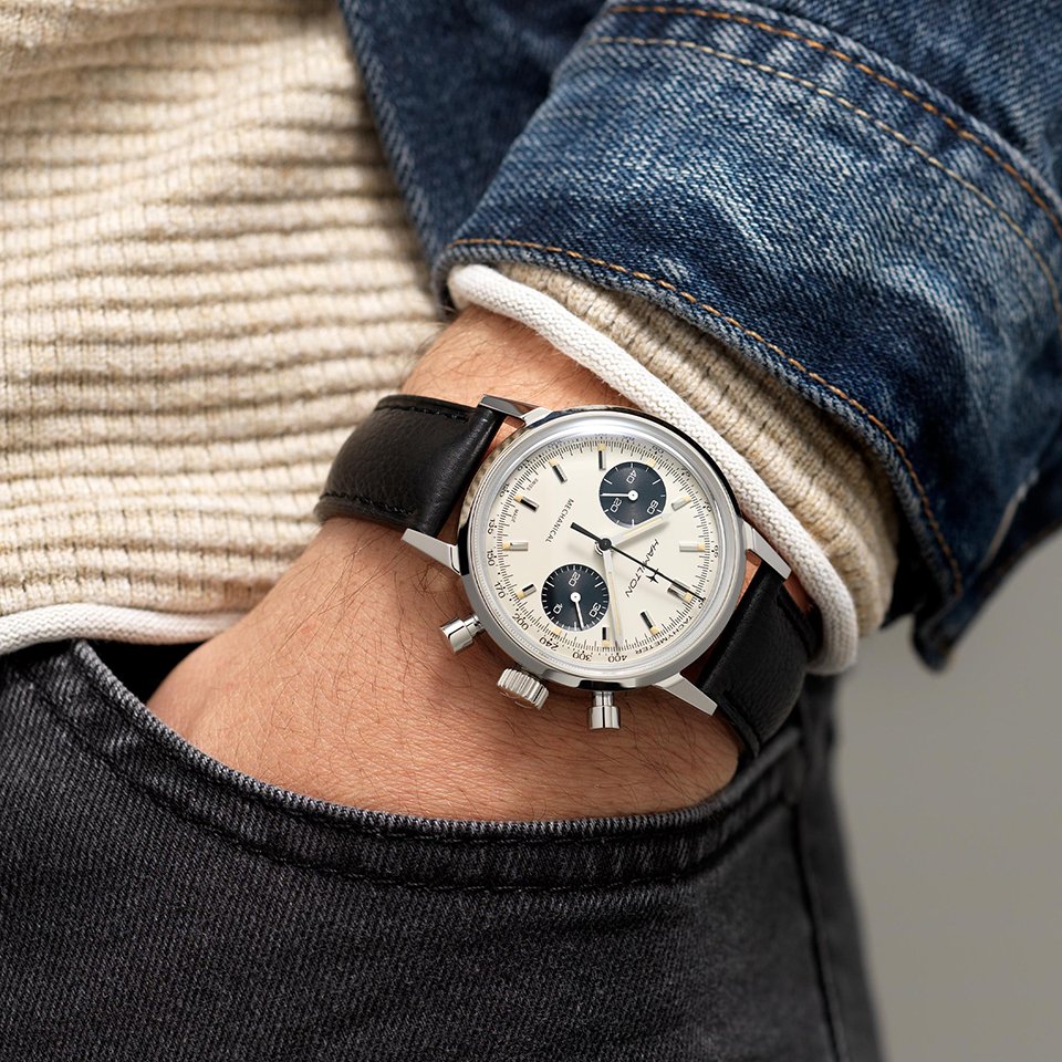 montre hamilton intra matic chronograph h portee article