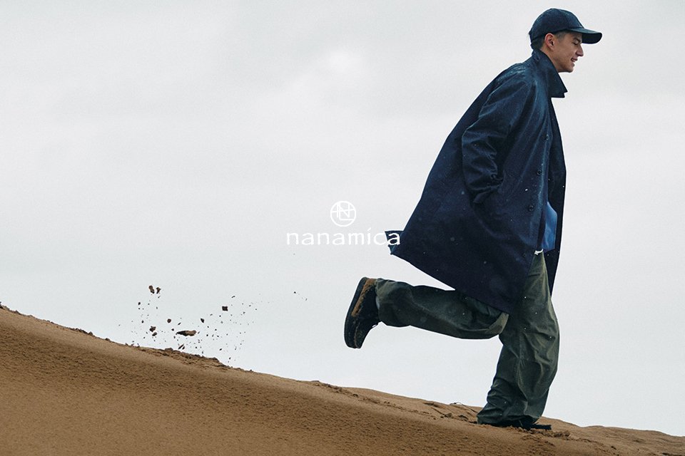 nanamica campaign spring summer logo