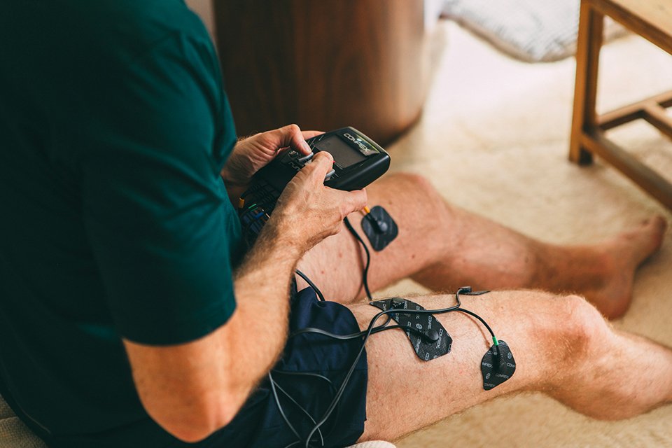 Plan entrainement marathon Compex electrodes