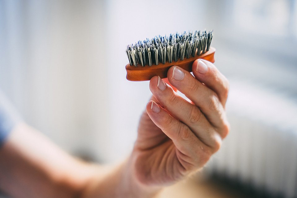 brosse soin barbe