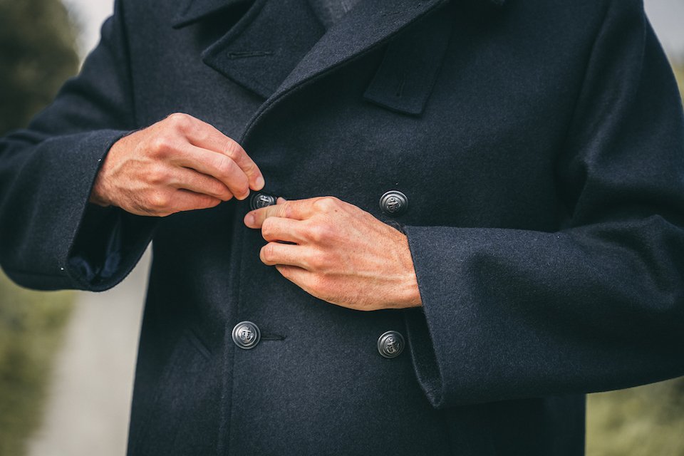 Le vrai Caban authentique breton homme Molène - Maison Le Glazik