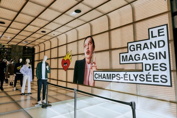 Galeries Lafayette Champs Paris