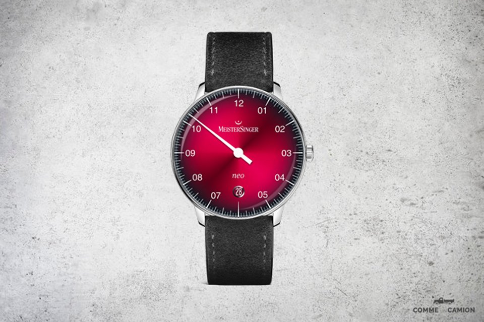 Montre Meistersinger Neo rouge