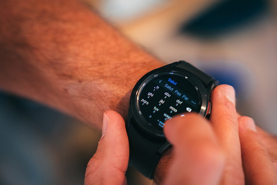 samsung galaxy watch4 classic test avis clavier