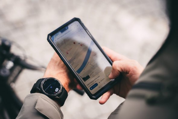 samsung galaxy watch4 classic test avis gps google map