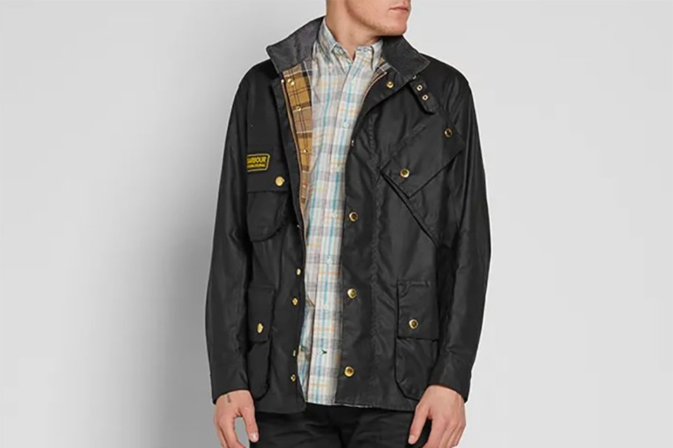 veste barbour international taille