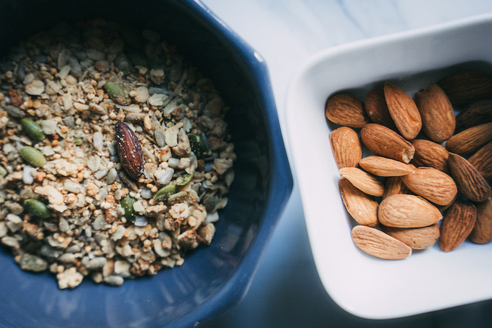 alimentation marathon cereales amandes