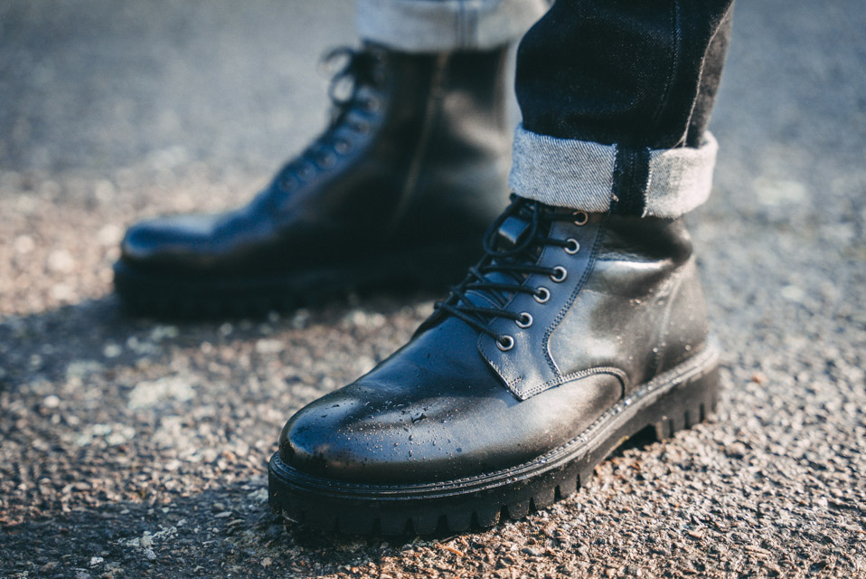 combat Boots bocage style homme
