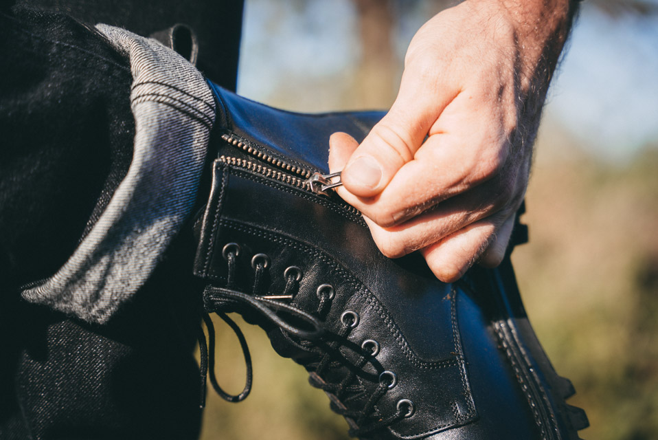 combat Boots bocage style homme