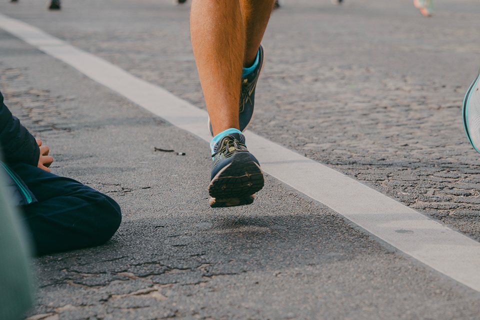 Marathon Paris 2021 foulée