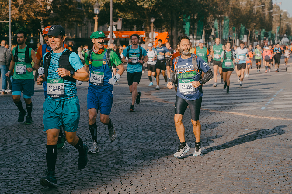 Marathon Paris 2021 Mario