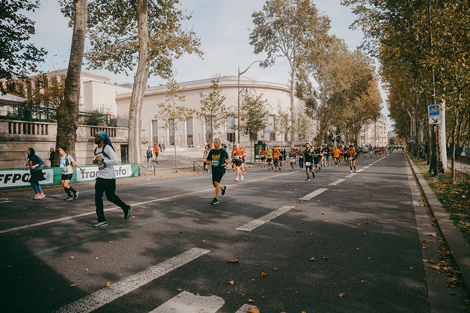 Marathon Paris 2021 Trocadero