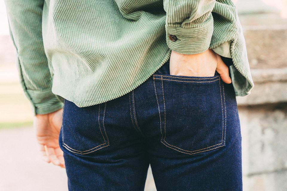 asphalte jean poches