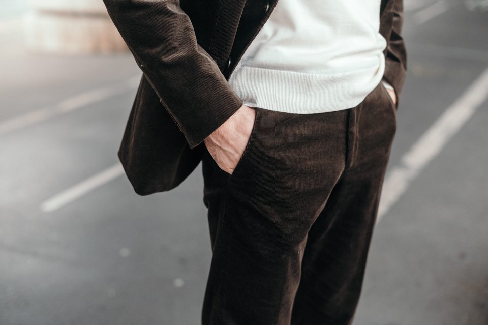 Bexley pantalon velours best sale
