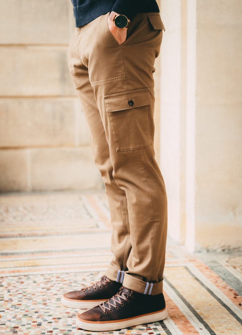 Paname Collections Pantalon cargo essayage bas