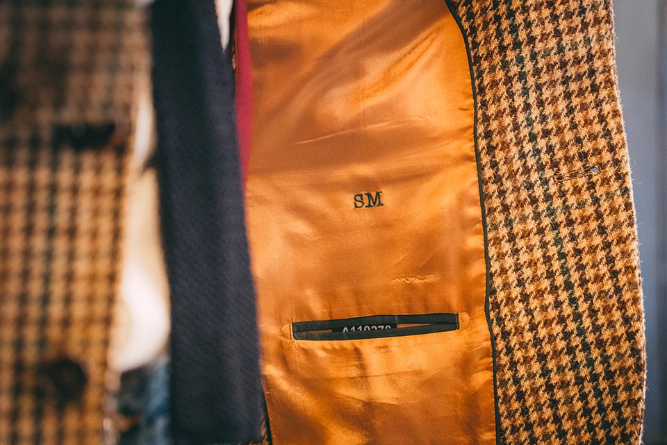 Veste Samson Pied de poule doublure