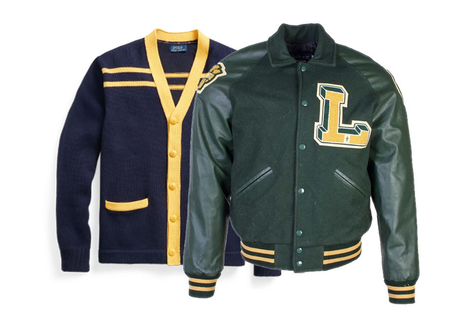 Vêtements université varsity vintage