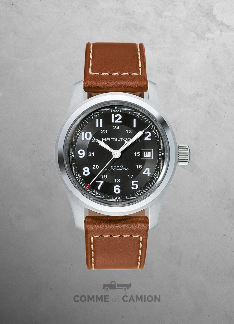 Montre Hamilton Khaki Field Auto noir