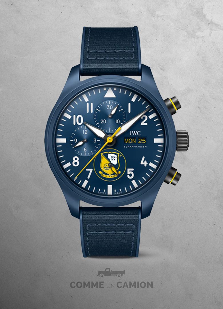 Montre IWC Chronographe "Blue Angels"