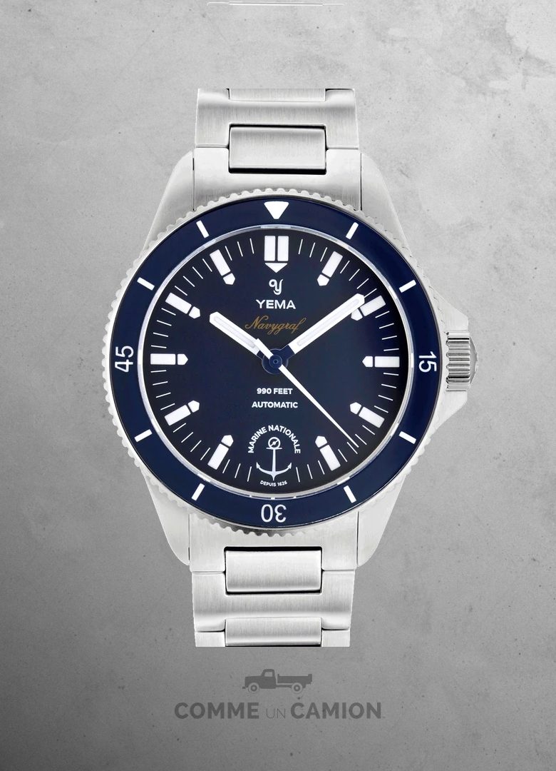 Montre Yema Navygraf "Marine Nationale"