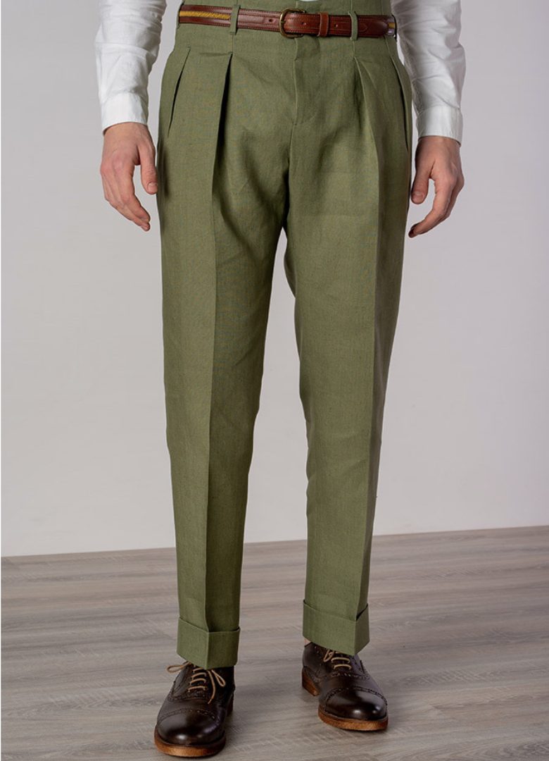 Pantalon à pinces