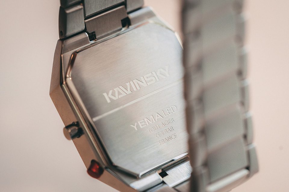 Montre Yema Kavinsky fond de boite