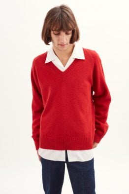 Tricot Pull Rouge