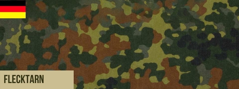 L’histoire du camouflage . Flecktarn