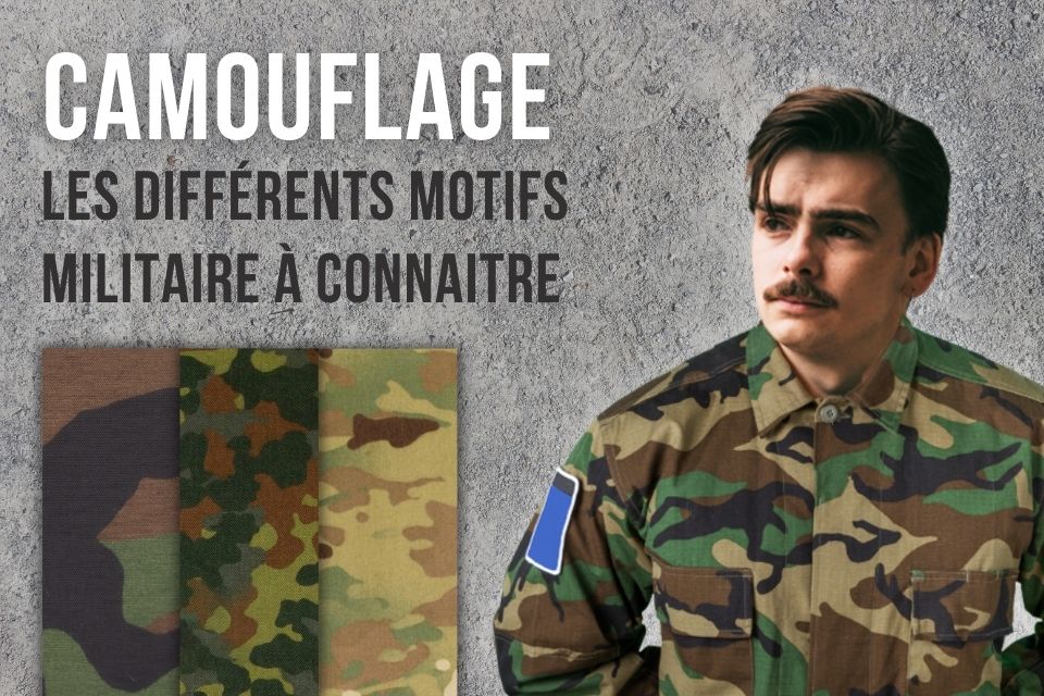 Les différents motifs de camouflage militaire à connaître