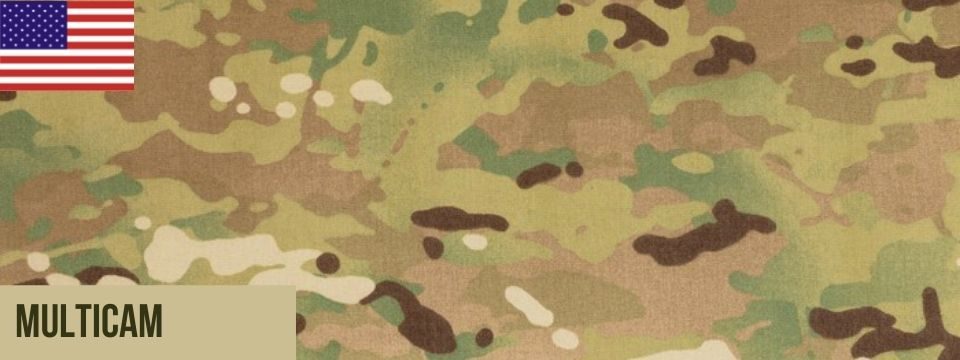 L’histoire du camouflage . Multicam