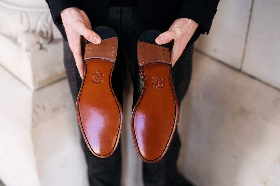 richelieu orbans cuir grainé