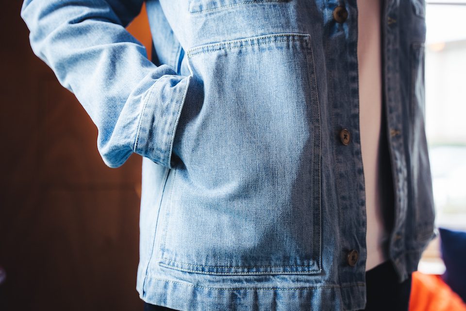 Veste denim JAQK poche