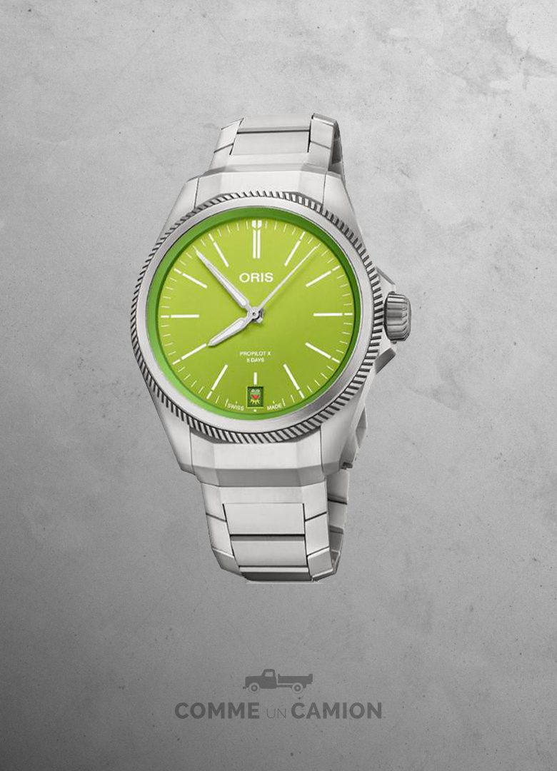 montre oris kermit titane printemps 2023