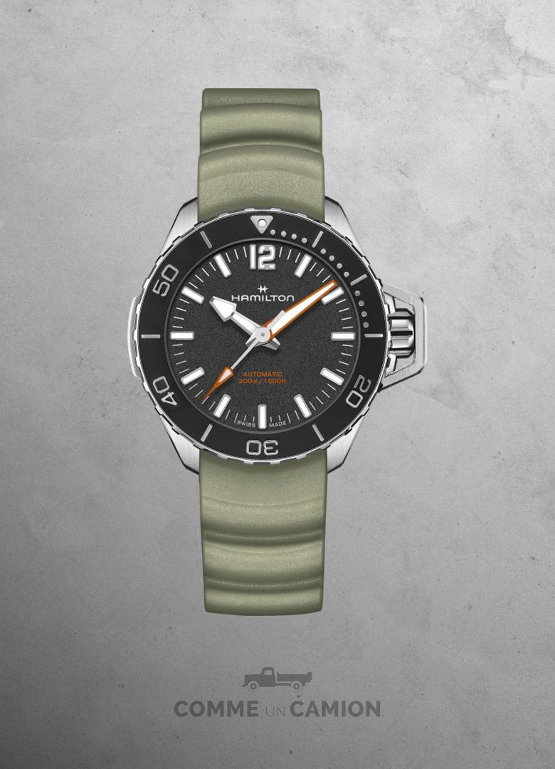 montre hamilton khaki frogman été 2023