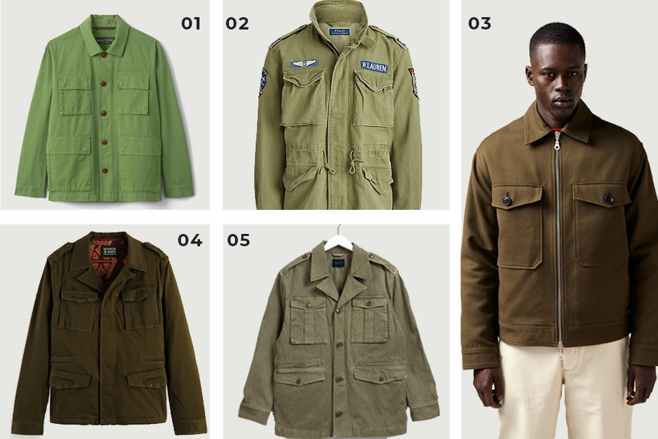 visuels veste militaire mode cubaine