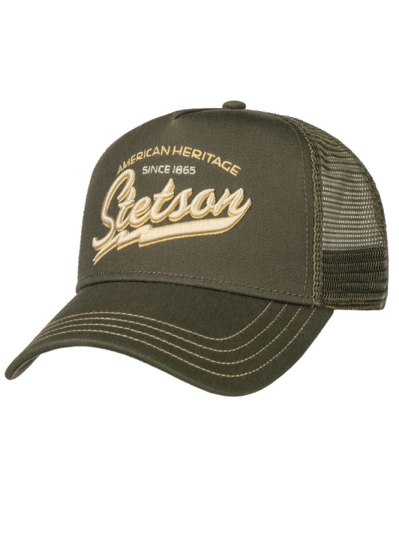 casquette trucker stetson