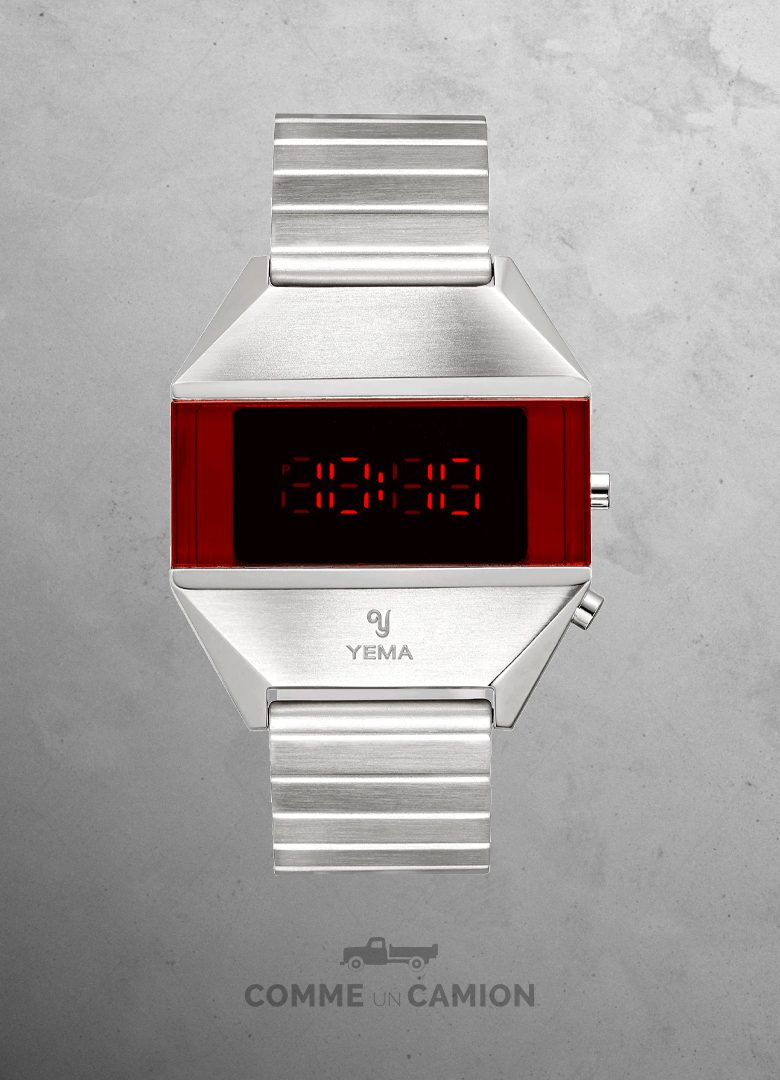 Montre digitale - Style de montre moderne digitalisée