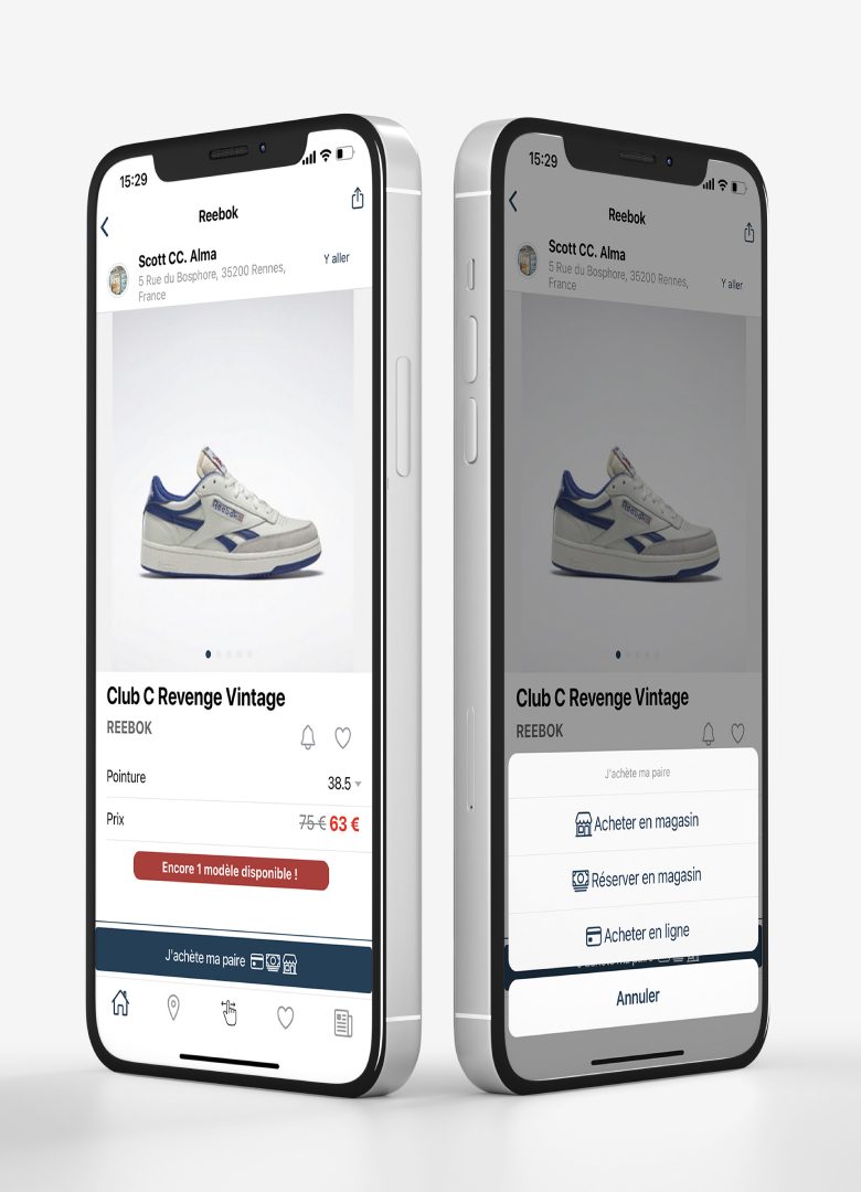sneakup application mobile sneakers achat baskets