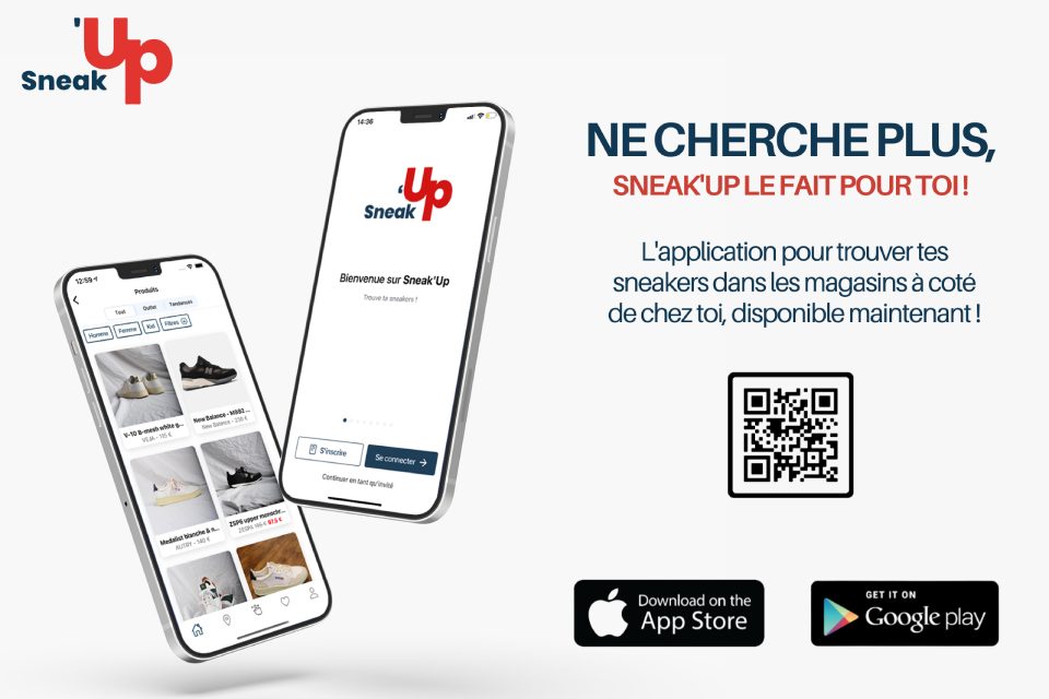 sneakup application mobile sneakers flyer ios android