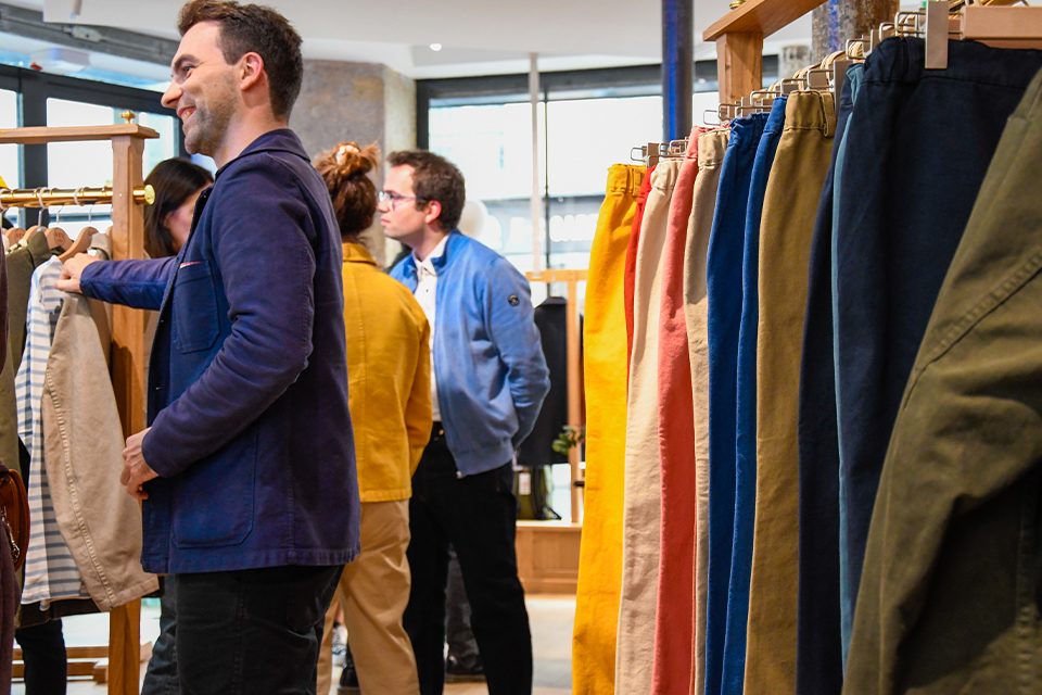 Florient, veste homme en coton biologique - Maison Le Glazik