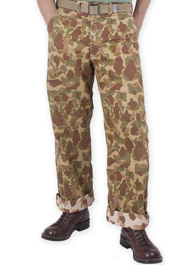 pantalons militaires frog skin
